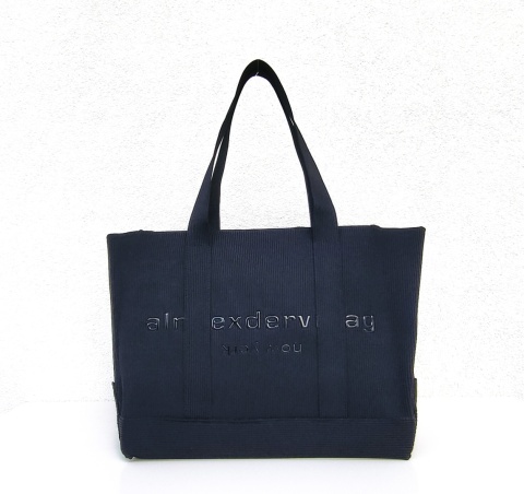 Lekka torba shopper do pracy na zakupy czarna