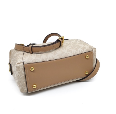 Kuferek crossbody GUANCHI torebka beżowa jasna