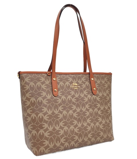 Torebka Shopper GUANCHI brązowa nowość