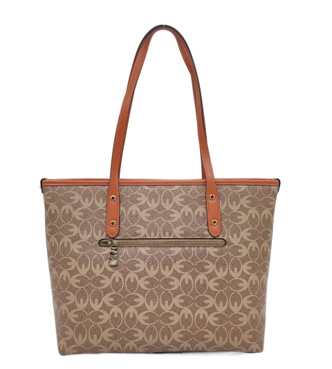 Torebka Shopper GUANCHI brązowa nowość