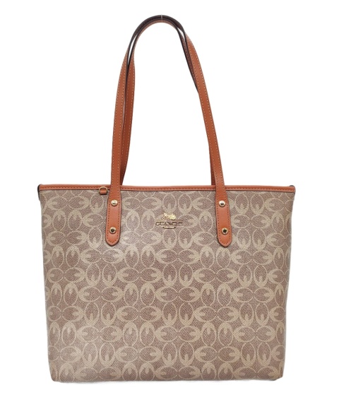 Torebka Shopper GUANCHI brązowa nowość