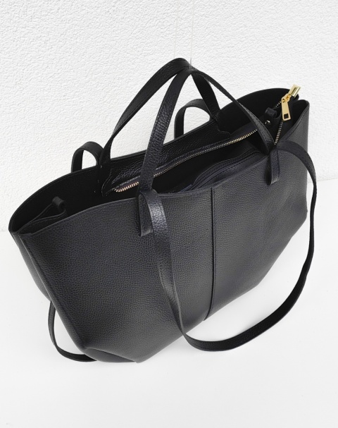 Torebka shopper czarna