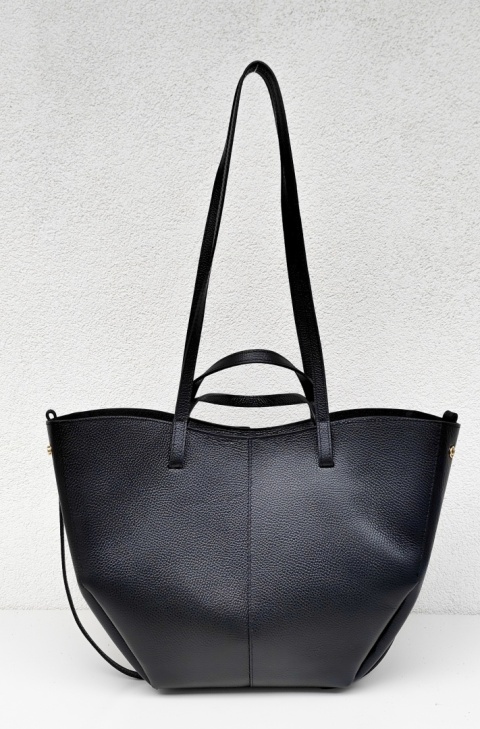 Torebka shopper czarna