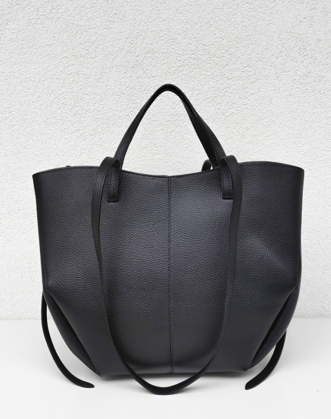 Torebka shopper czarna