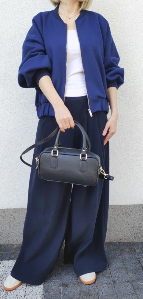 Torebka bagietka czarna
