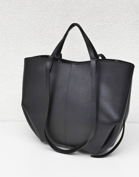 Torebka shopper czarna